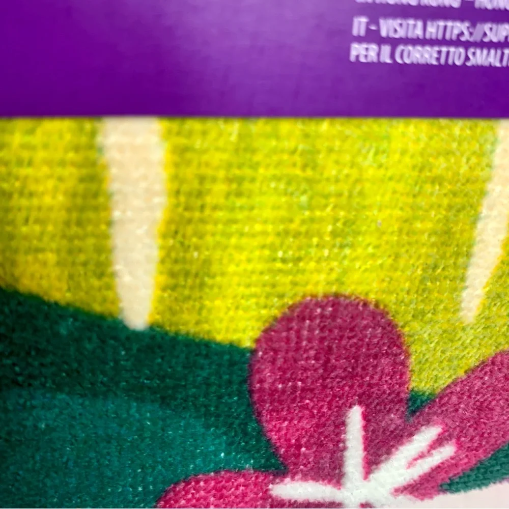 NWT. Joey Chou Beach Towel from Disney. Cinderella Castle Magic Kingdom